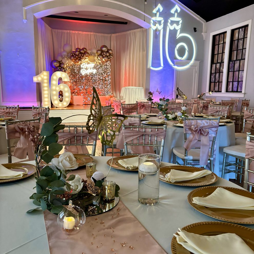 Buford's Top-Tier Events Venue for Birthday Parties, Engagement Parties, Weddings, Bar/Bat Mitzvahs, Celebrations, Corporate Events